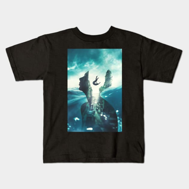 Drowning Kids T-Shirt by AhmedEmad